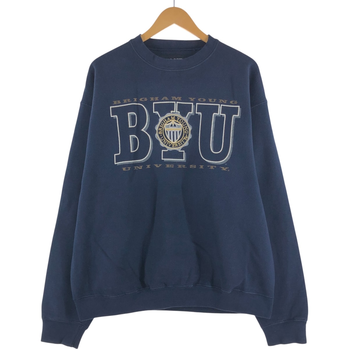 古着 90年代 ジャンスポーツ JANSPORT カレッジスウェットシャツ トレーナー USA製 メンズXL相当 ヴィンテージ/eaa532927