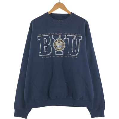 古着 90年代 ジャンスポーツ JANSPORT カレッジスウェットシャツ トレーナー USA製 メンズXL相当 ヴィンテージ/eaa532927