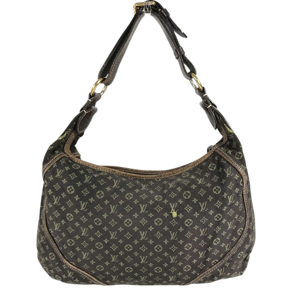 ルイヴィトン LOUIS VUITTON マノンMM マノン MM M95619 モノグラムミニラン 肩掛け ショルダーバッグ モノグラムミニランキャンバス ブラウン