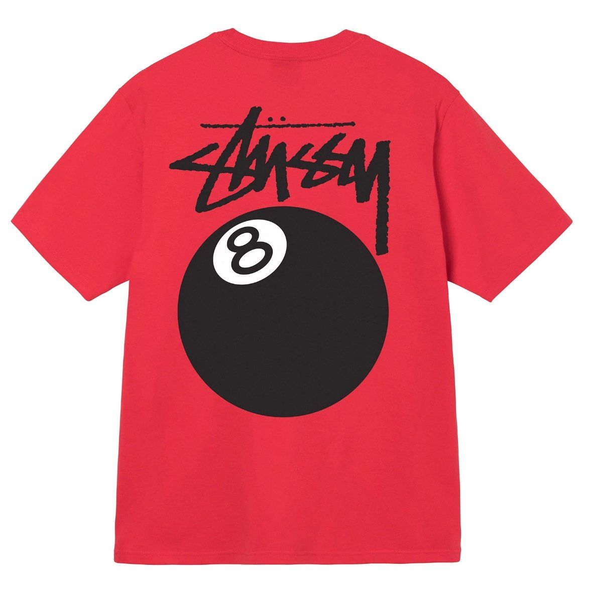 Stussy 8 BALL TEE "Red" 3903702