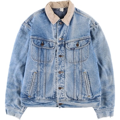 古着 リー Lee デニムジャケット Gジャン メンズL相当/eaa592597