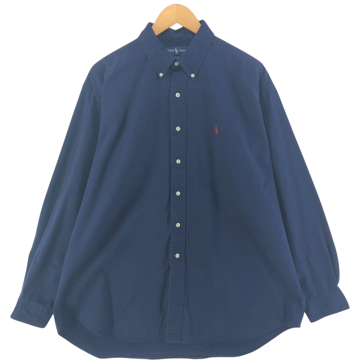 古着 ラルフローレン Ralph Lauren BLAKE 長袖 ボタンダウンシャツ メンズXL相当/eaa521815