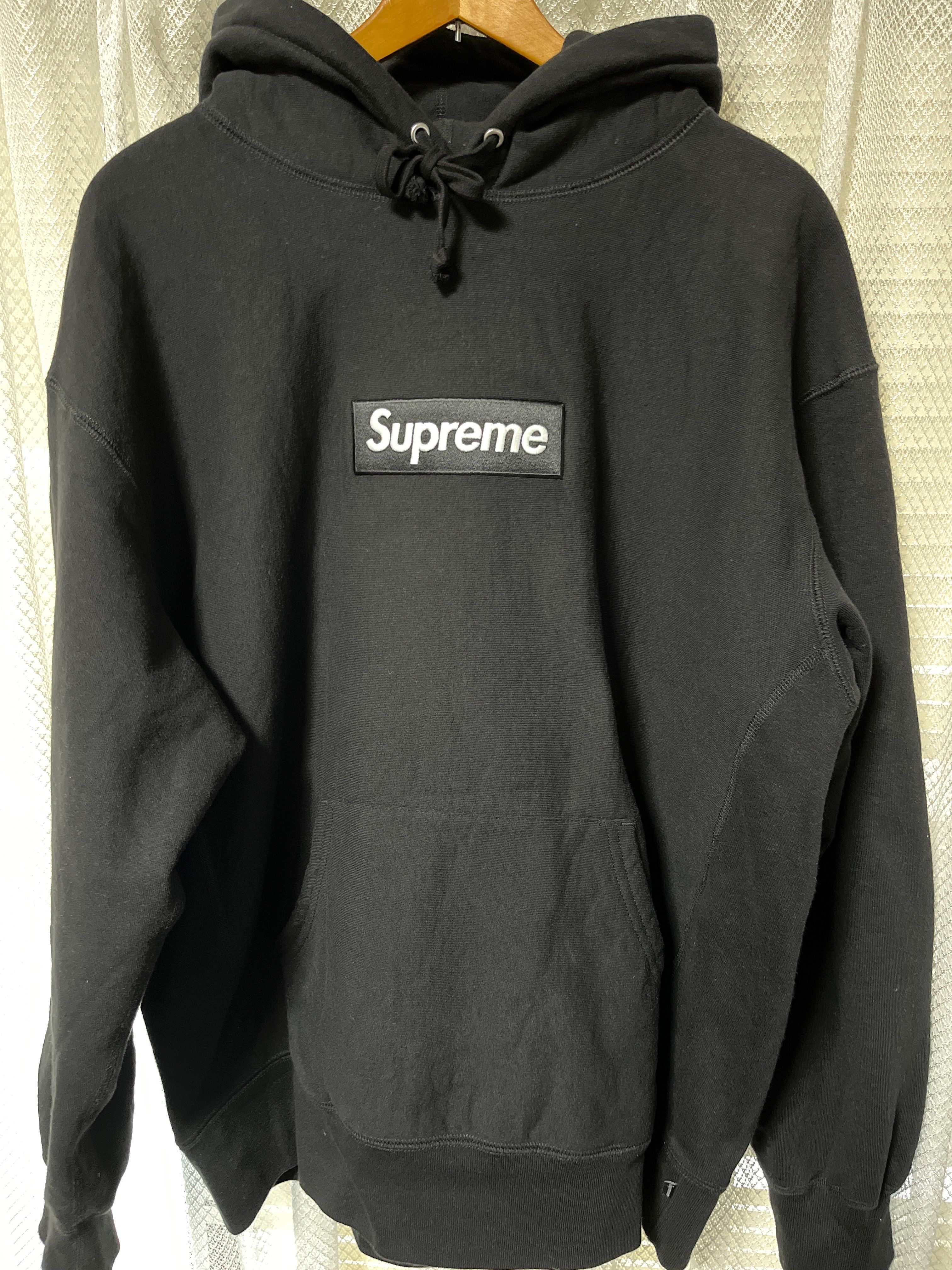 Supreme Box Logo Hooded Sweatshirt "Black" (21FW)