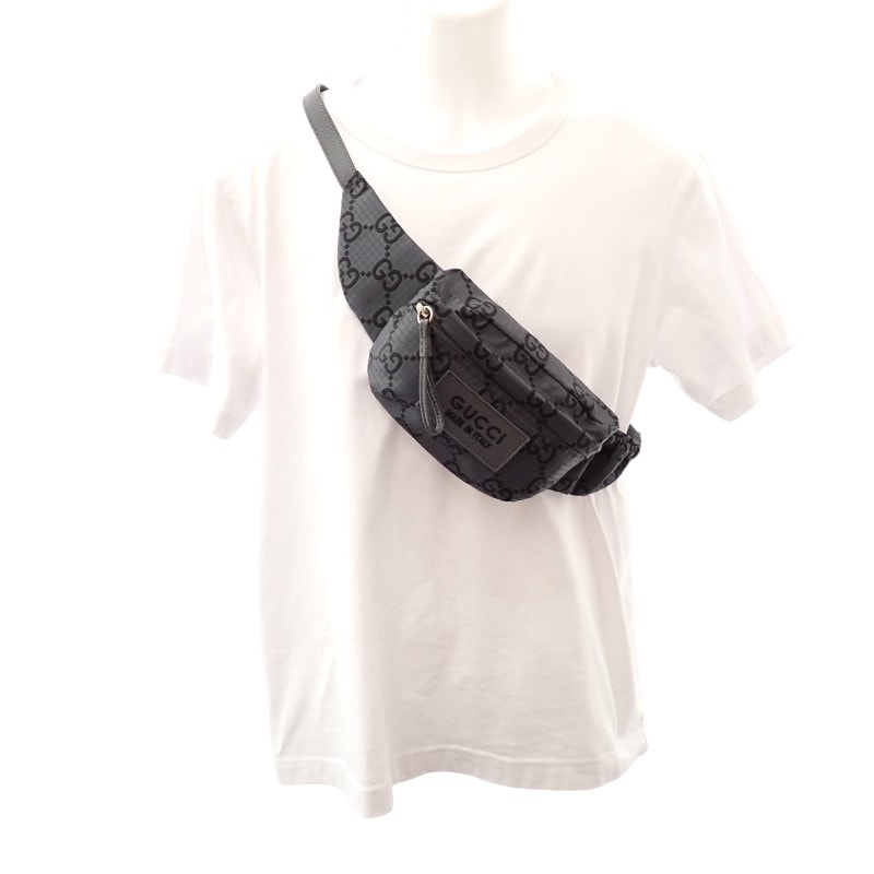 B (目立った傷や汚れなし)】グッチ GUCCI ベルトバッグ ラージ 767934