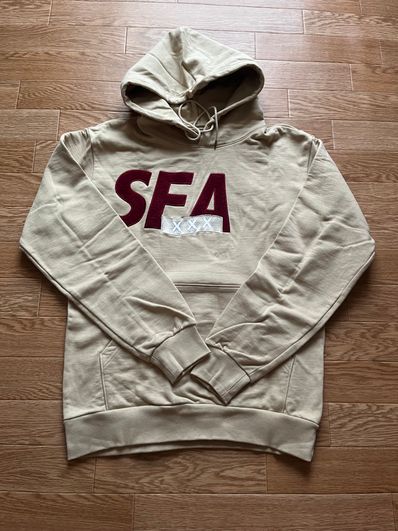 WIND AND SEA GOD SELECTION XXX HOODIE "Beige"