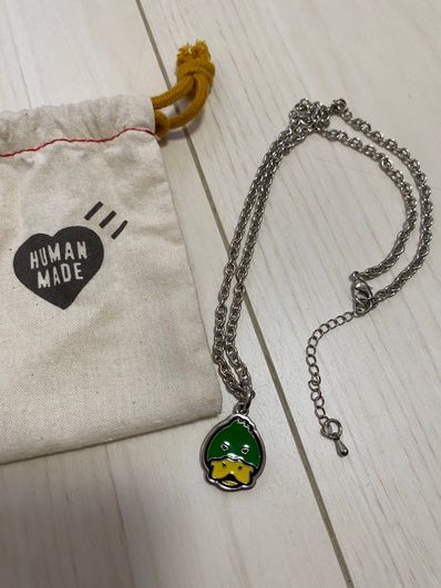 HUMAN MADE ANIMAL NECKLACE "Green"