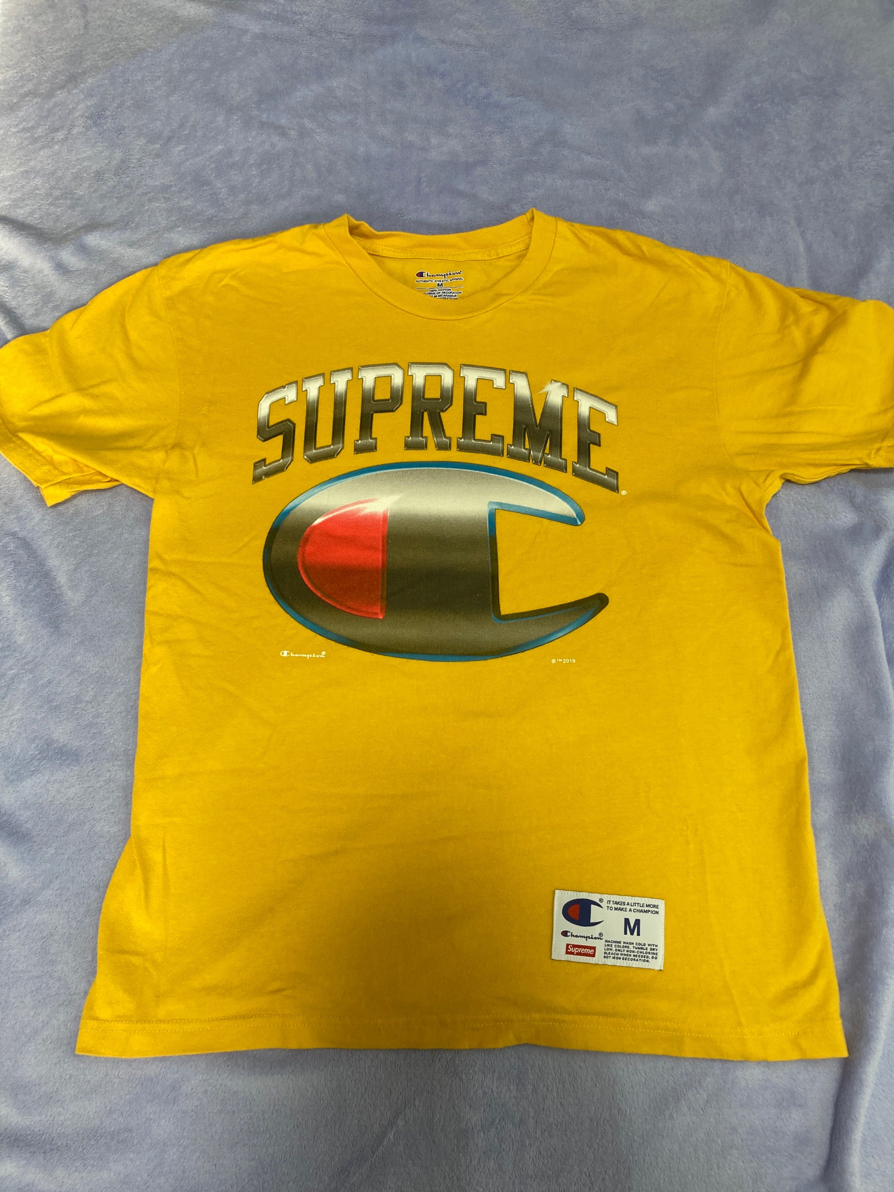 Supreme Champion Chrome S/S Top "Gold"