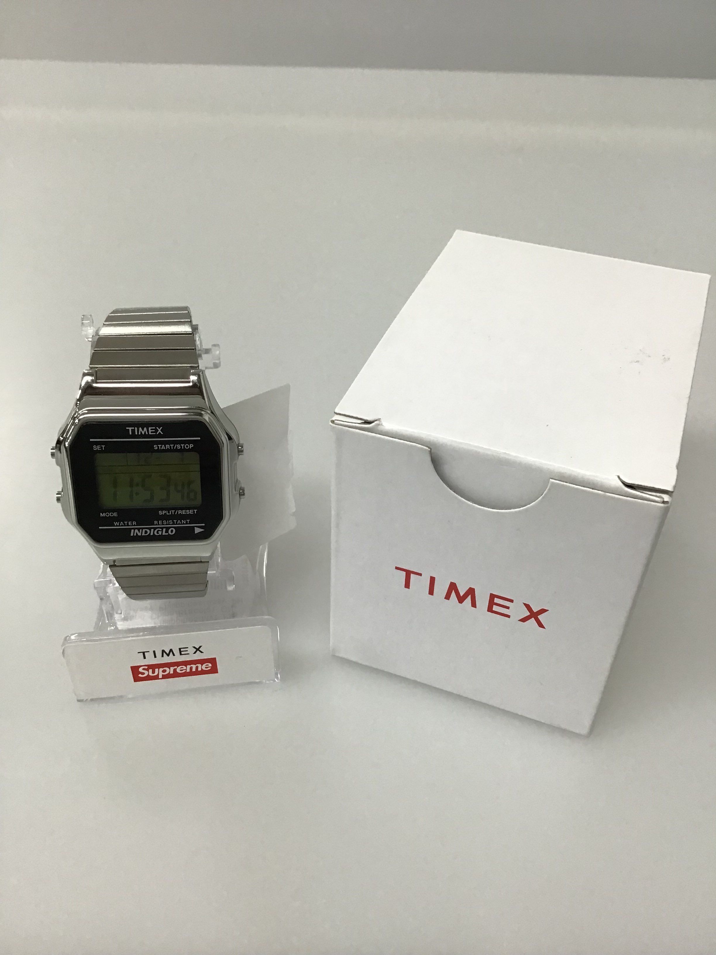 Supreme / Timex® Digital Watch "Silver"