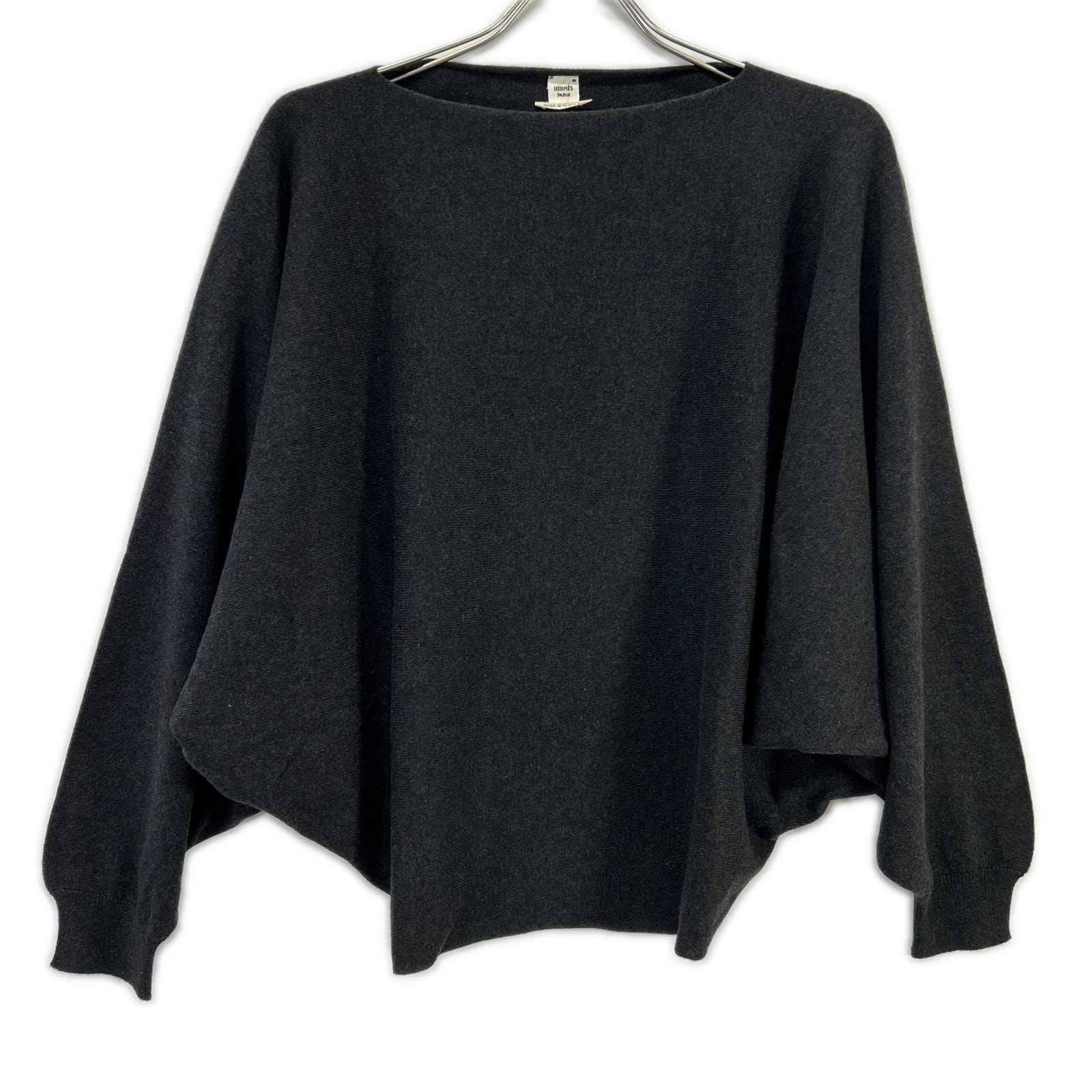 エルメス ルメール期 カシミヤ ドルマンスリーブ ニット 34