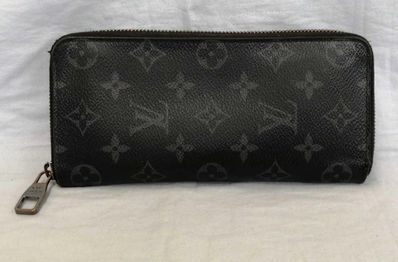 Louis Vuitton Zippy Wallet Vertical Monogram Eclipse