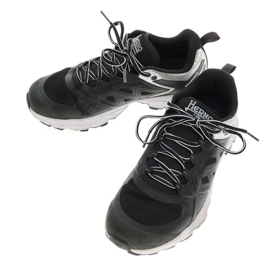 【中古】ヘルノ Herno SCARPA GORE TEX スニーカー ブラック【サイズ41】【メンズ】