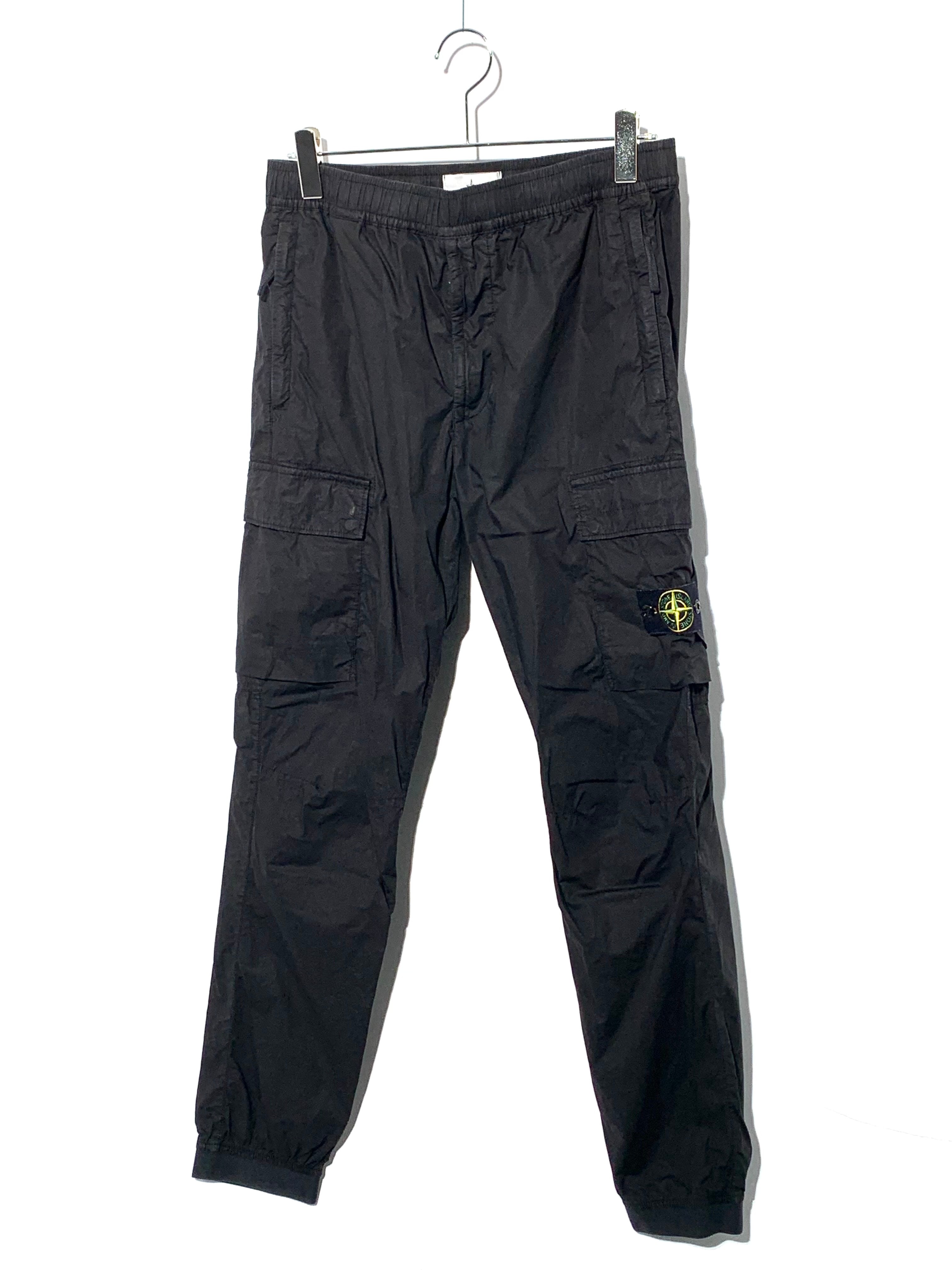 Stone Island 31303 Regular Fit Cargo Pants - 24SS Black