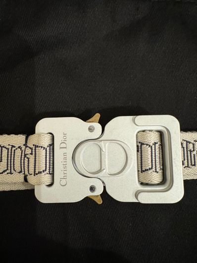 Dior x Shawn Stussy Belt 25mm "Beige"