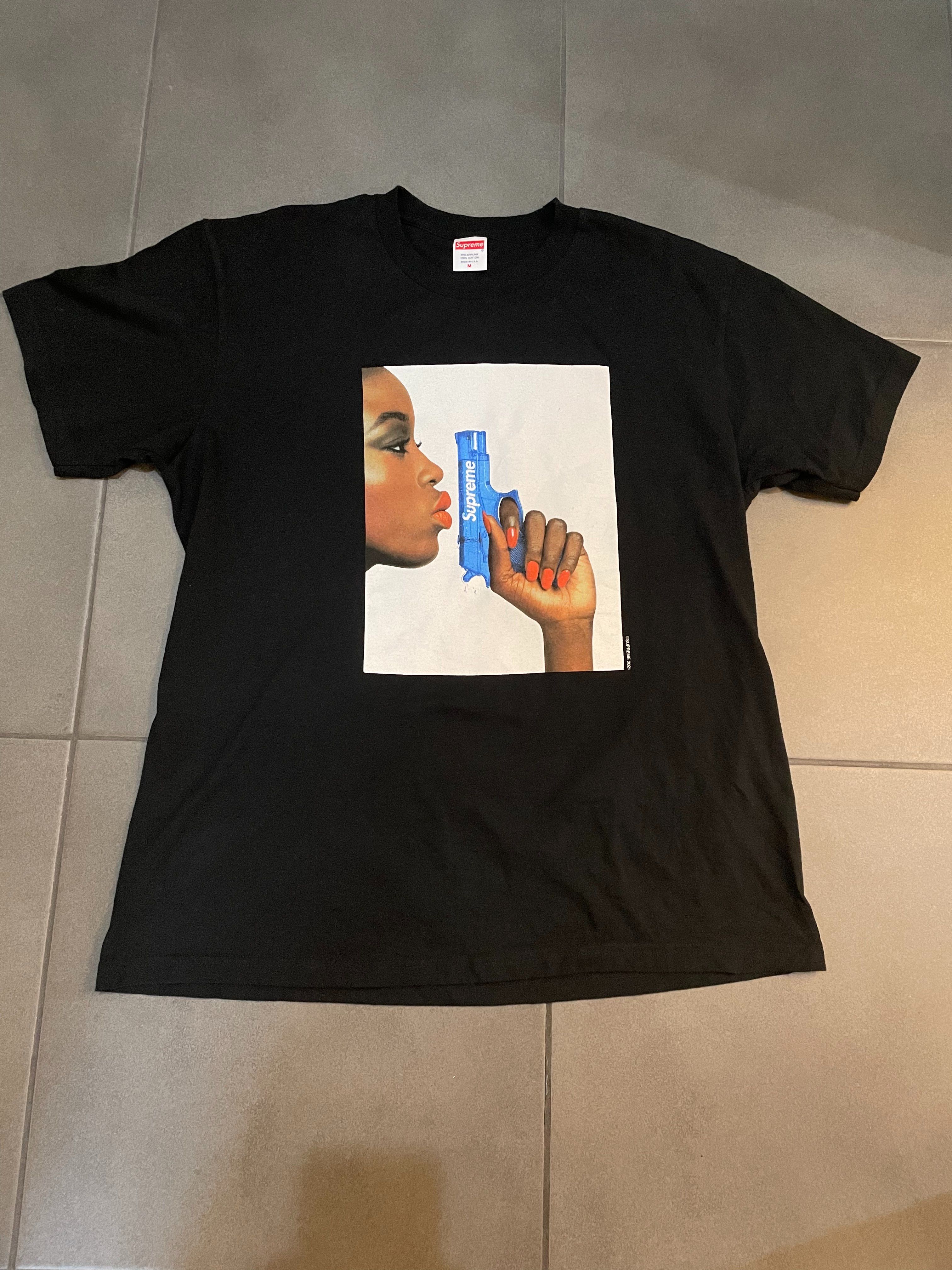 Supreme Water Pistol Tee "Black"