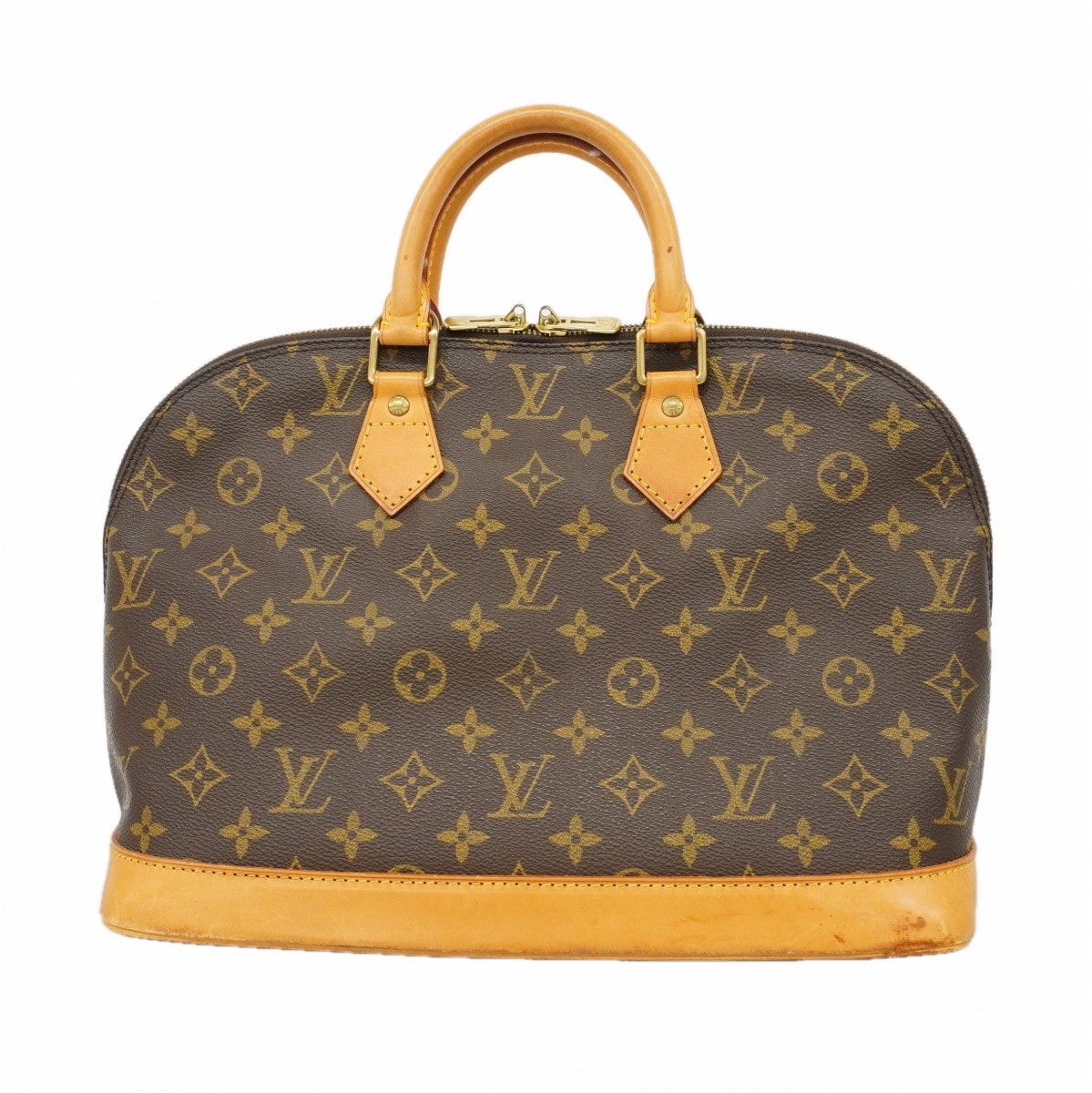 【6eb1204】ルイヴィトン ハンドバッグ モノグラム アルマ M51130 ブラウン【中古】レディース