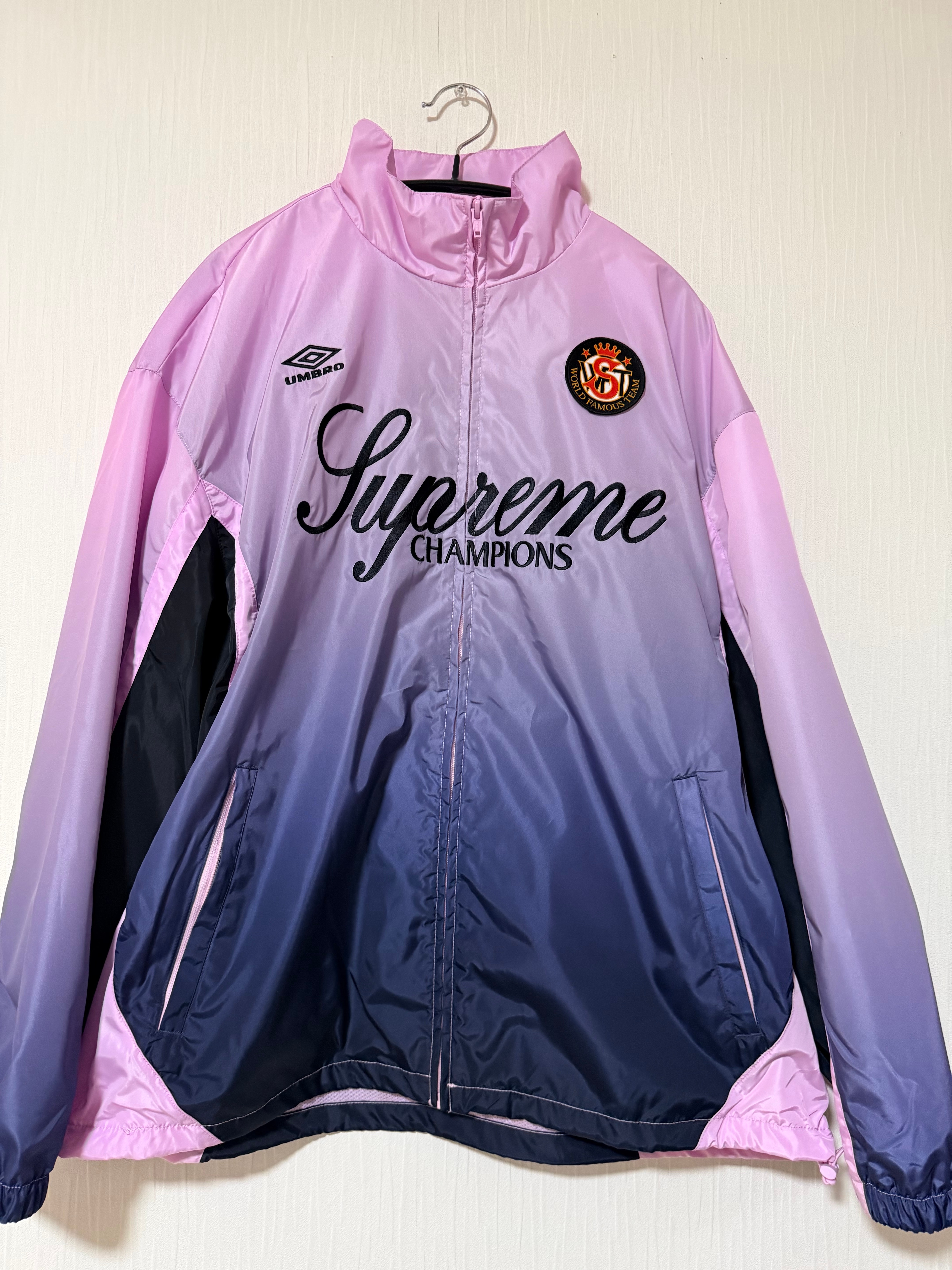 未使用に近い】シュプリーム x アンブロ グラデーション トラック