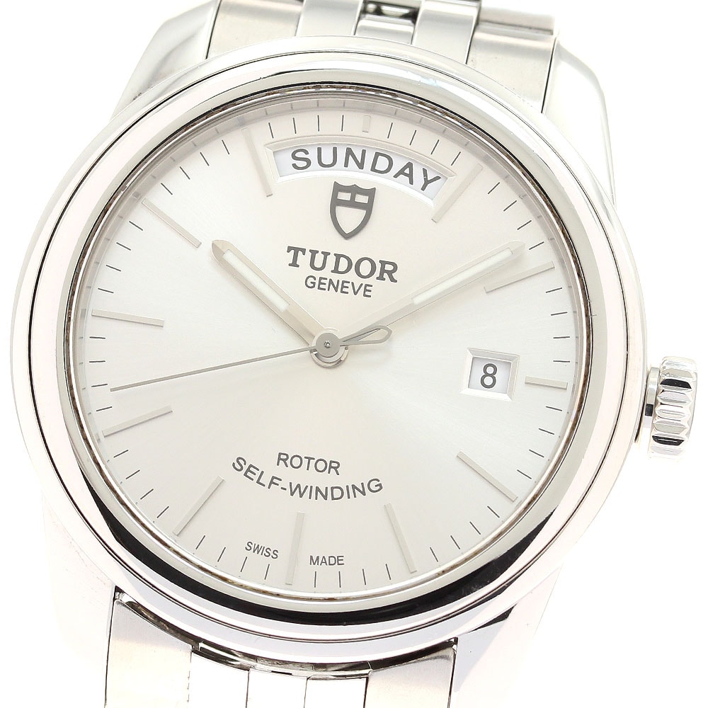 ☆良品 ★保 チュードル グラマー デイトデイ  56000 メンズ 【中古】