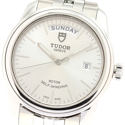 ☆良品 ★保 チュードル グラマー デイトデイ 56000 メンズ 【中古】