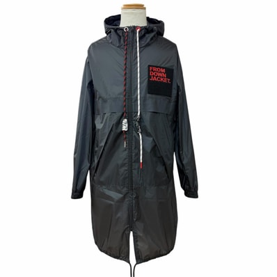 美品 モンクレール コート DELAPORTE 1 ロゴワッペン フーデッド