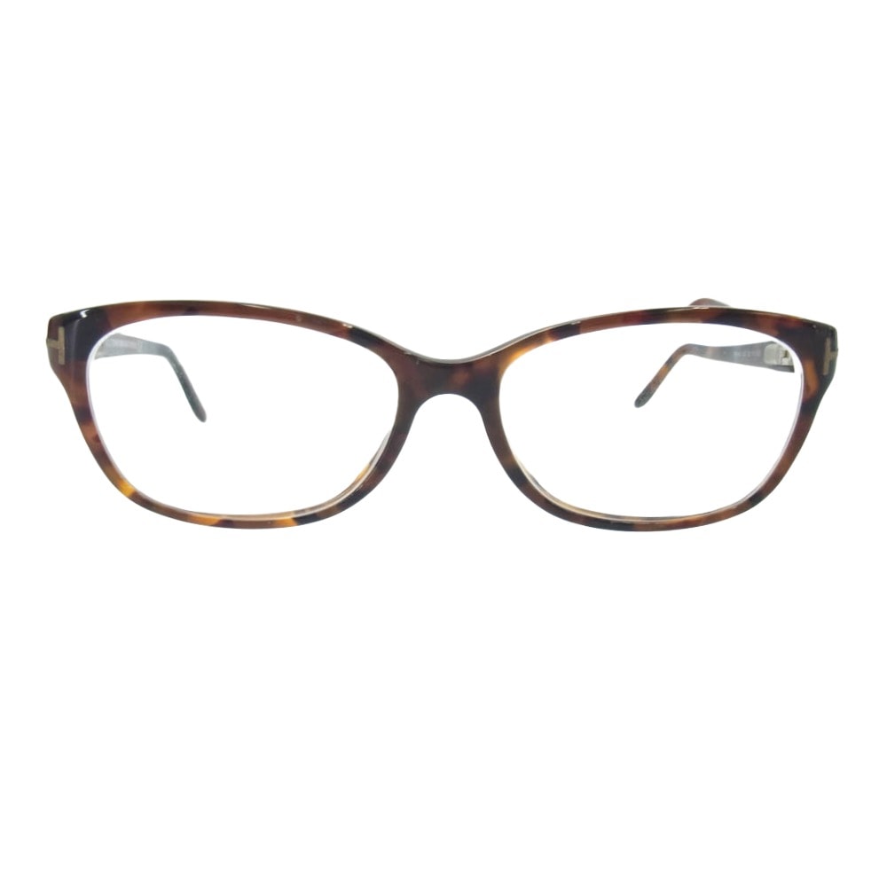 TOM FORD トムフォード メガネ TF5142 度入り 眼鏡 メガネ アイウェア ブラウン系 52□15 135【中古】