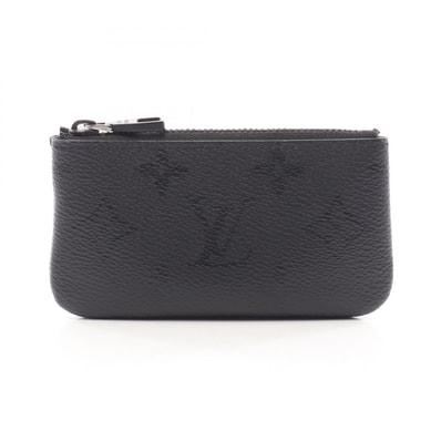 ルイ・ヴィトン LOUIS VUITTON ポシェット クレ モノグラムミッドナイト キーリング付き コインケース 財布 PVC メンズ ブラック系 M26776 【中古】