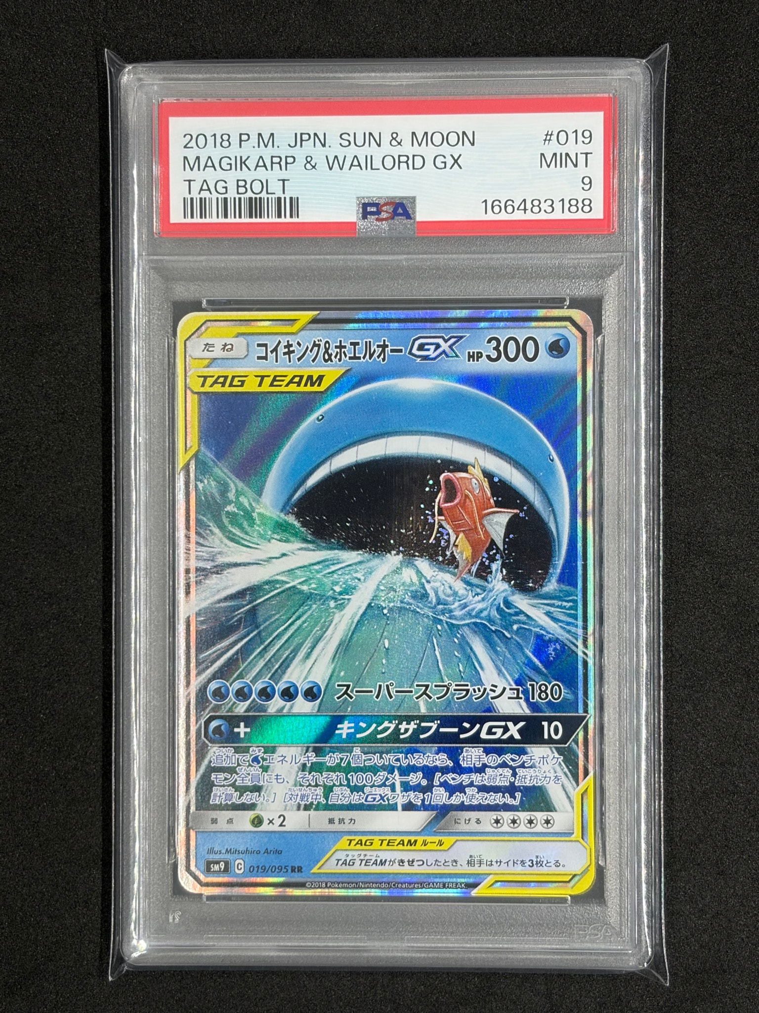 コイキング&ホエルオーGX RR [SM9 019/095](拡張パック「タッグボルト」)