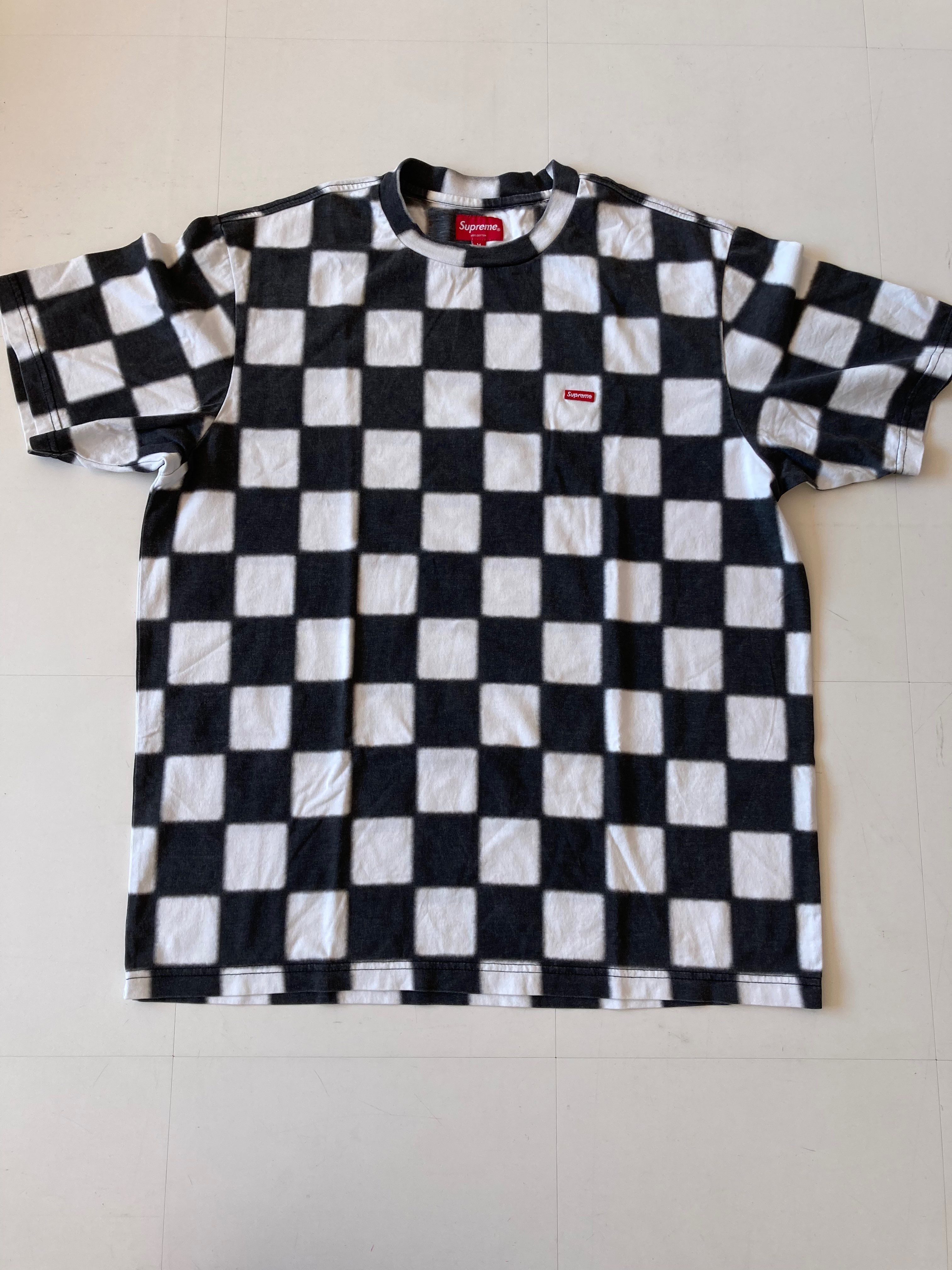 Supreme Small Box Tee "Checkerboard"(20SS)