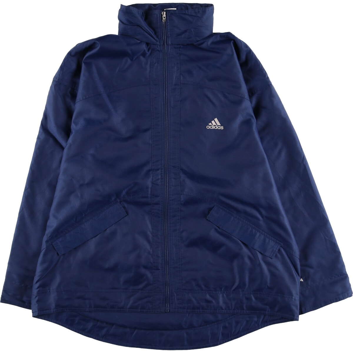 古着 90年代 アディダス adidas バックロゴ ポリ×ナイロンジャケット メンズL相当 ヴィンテージ/eaa521042