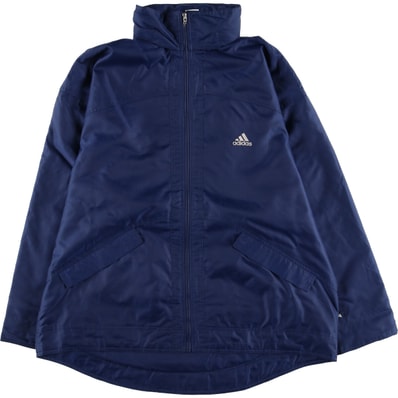 古着 90年代 アディダス adidas バックロゴ ポリ×ナイロンジャケット メンズL相当 ヴィンテージ/eaa521042