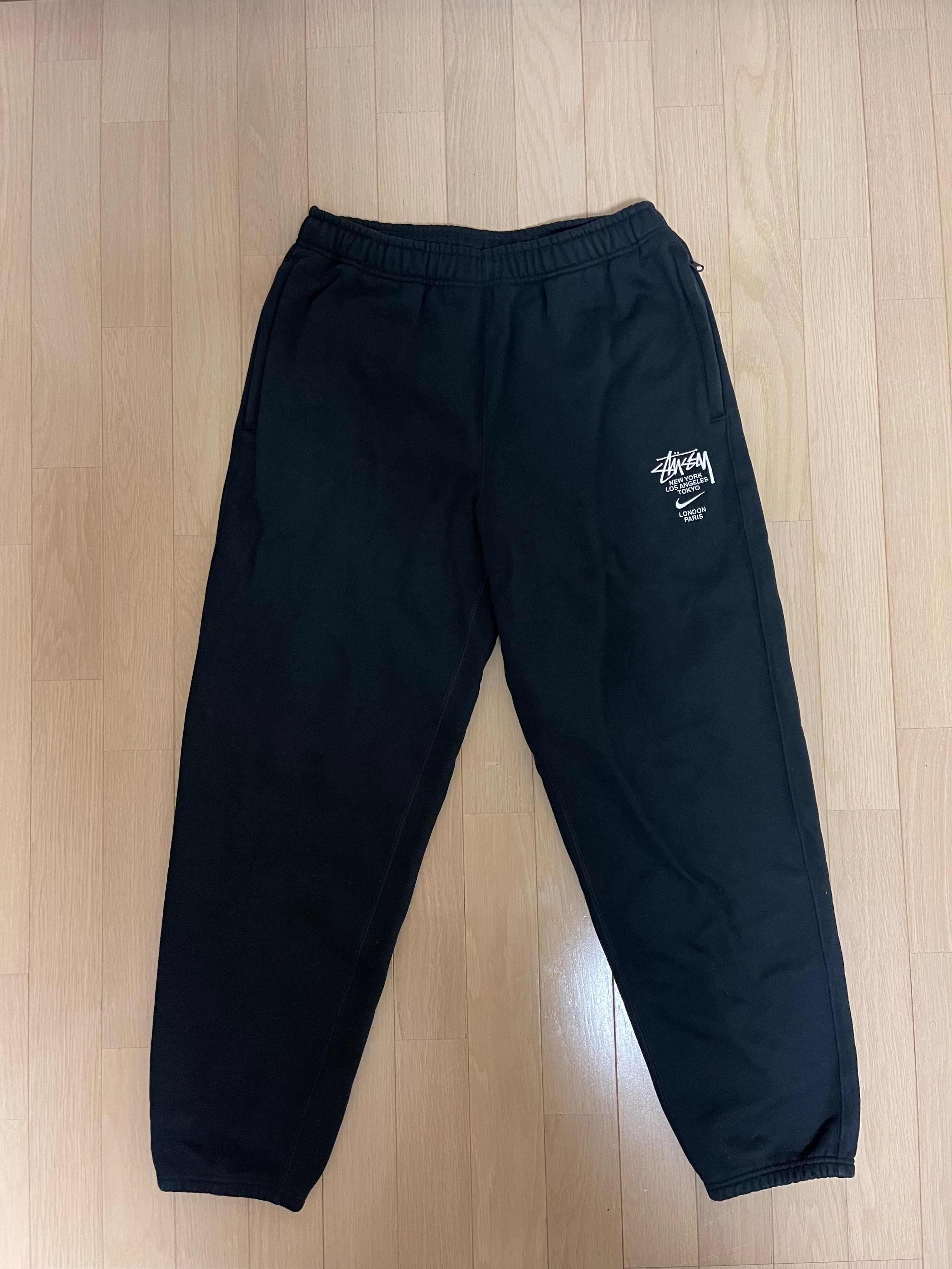 Nike x Stussy International Sweatpants (US Size) "Black" DC4227-010