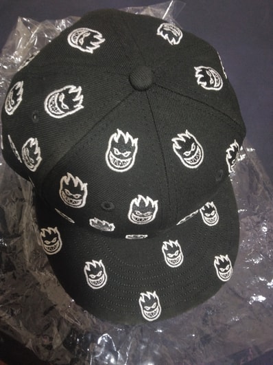 Supreme x Spitfire New Era "Black"