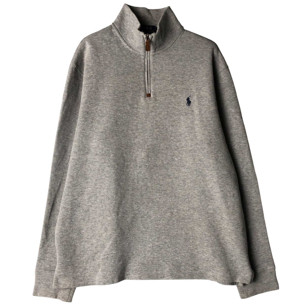 古着 ラルフローレン Ralph Lauren POLO RALPH LAUREN ハーフジップスウェットシャツ トレーナー メンズL相当/eaa597470