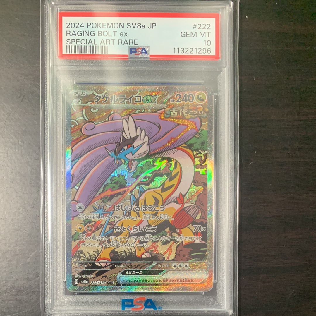 タケルライコex SAR [SV8a 222/187](ハイクラスパック「テラスタルフェスex」)