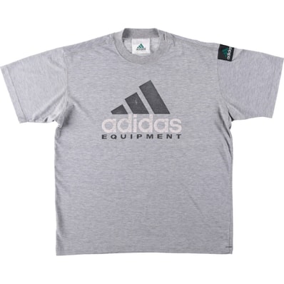古着 90年代 アディダス adidas EQUIPMENT エキップメント ロゴTシャツ メンズM相当 ヴィンテージ/eaa657788