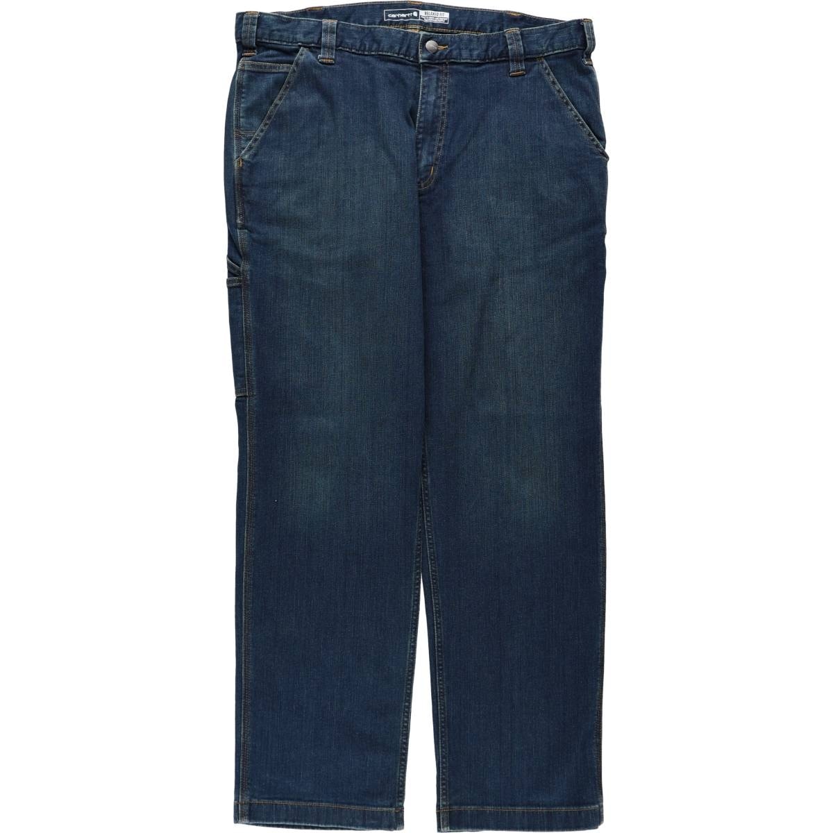 古着 カーハート Carhartt RELAXED FIT テーパードデニムパンツ メンズw38相当/eaa672977
