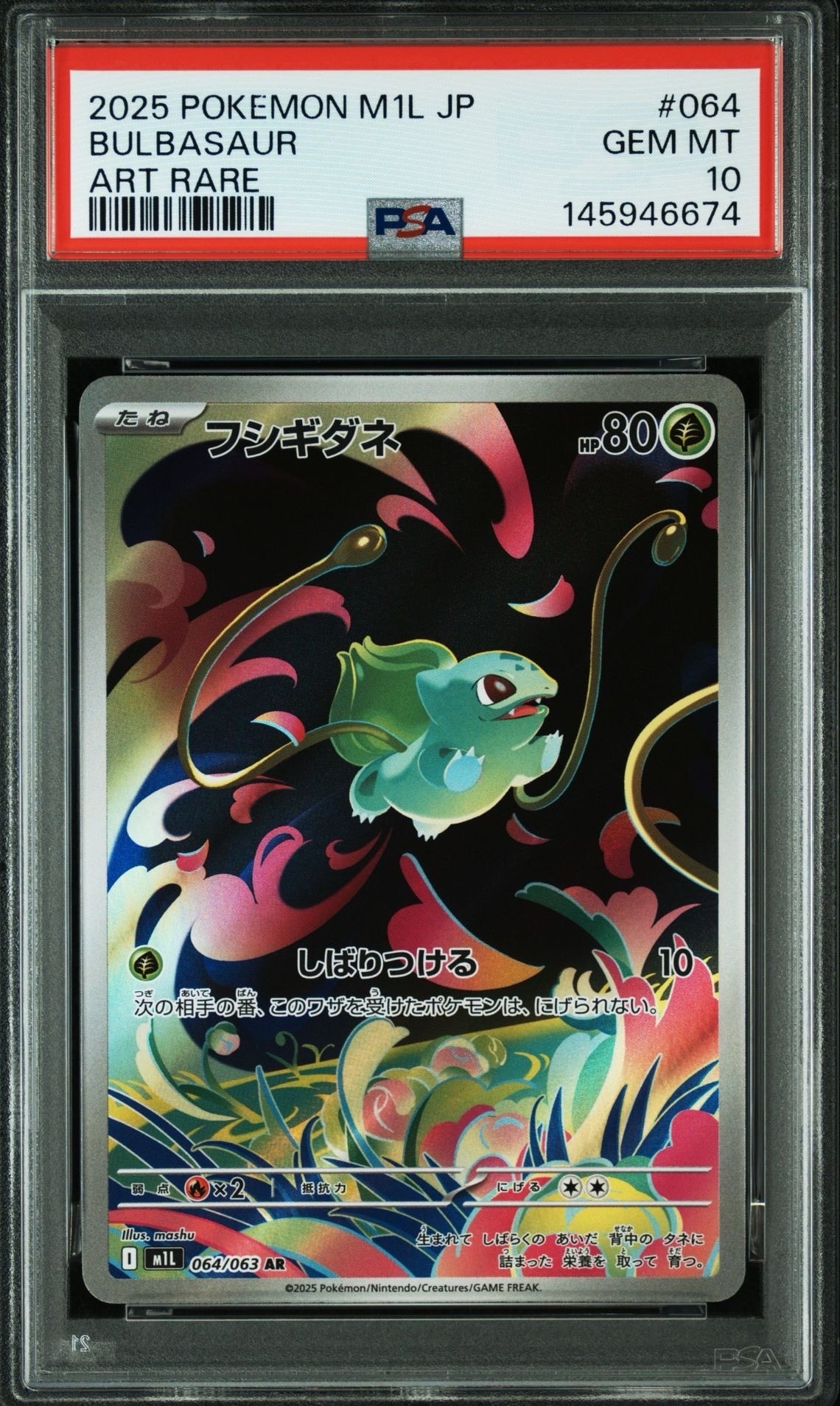 フシギダネ AR [M1L 064/063](拡張パック「メガブレイブ」)