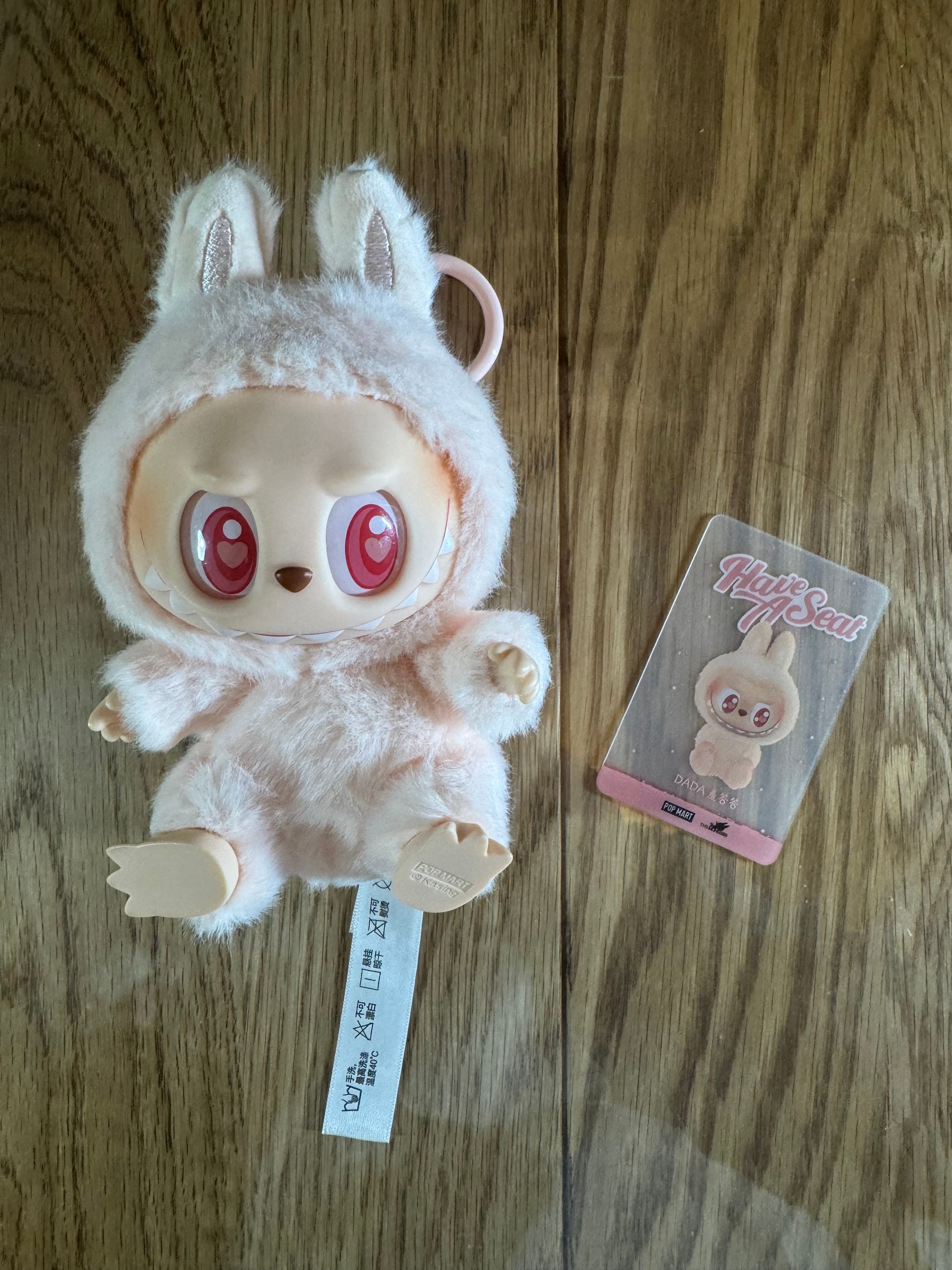 POP MART THE MONSTERS (LABUBU) Have a Seat Plush Series DADA