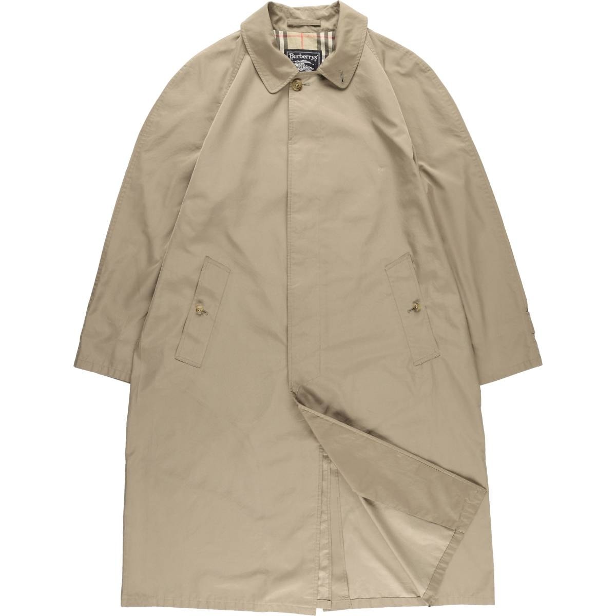 古着 バーバリー Burberry's ステンカラーコート バルマカーンコート メンズXL相当/evb030847