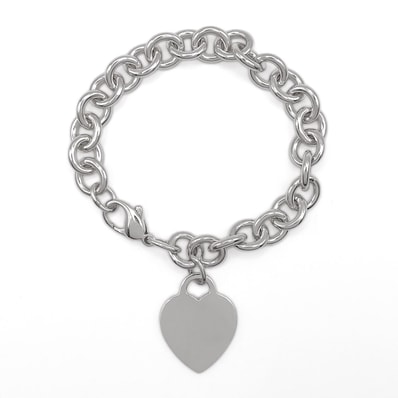 TIFFANY&Co. ティファニー リターントゥ ハートタグ ブレスレット
SV925 シルバー 新品仕上済 レディース
【中古】