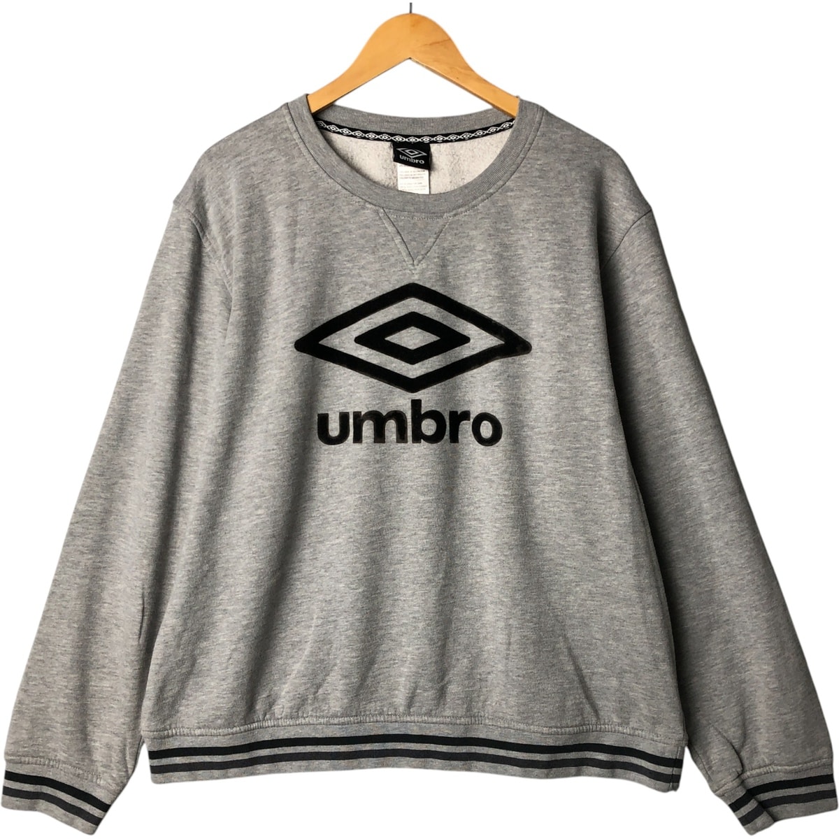 古着 アンブロ UMBRO ロゴスウェットシャツ トレーナー メンズXL相当/eaa575247