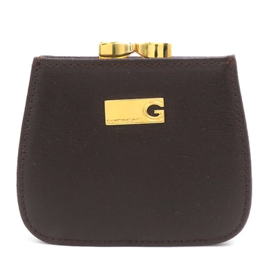 ジバンシィ GIVENCHY コインケース レザー ブラウン ユニセックス【中古】 r10999i