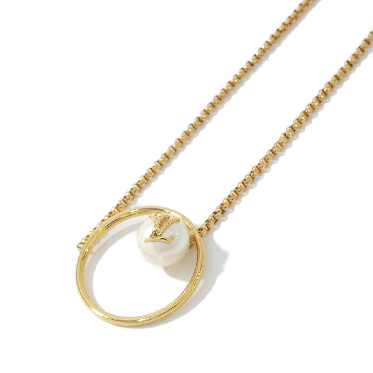 ルイヴィトン ネックレス LVエクリプス パール M01239 ネックレス