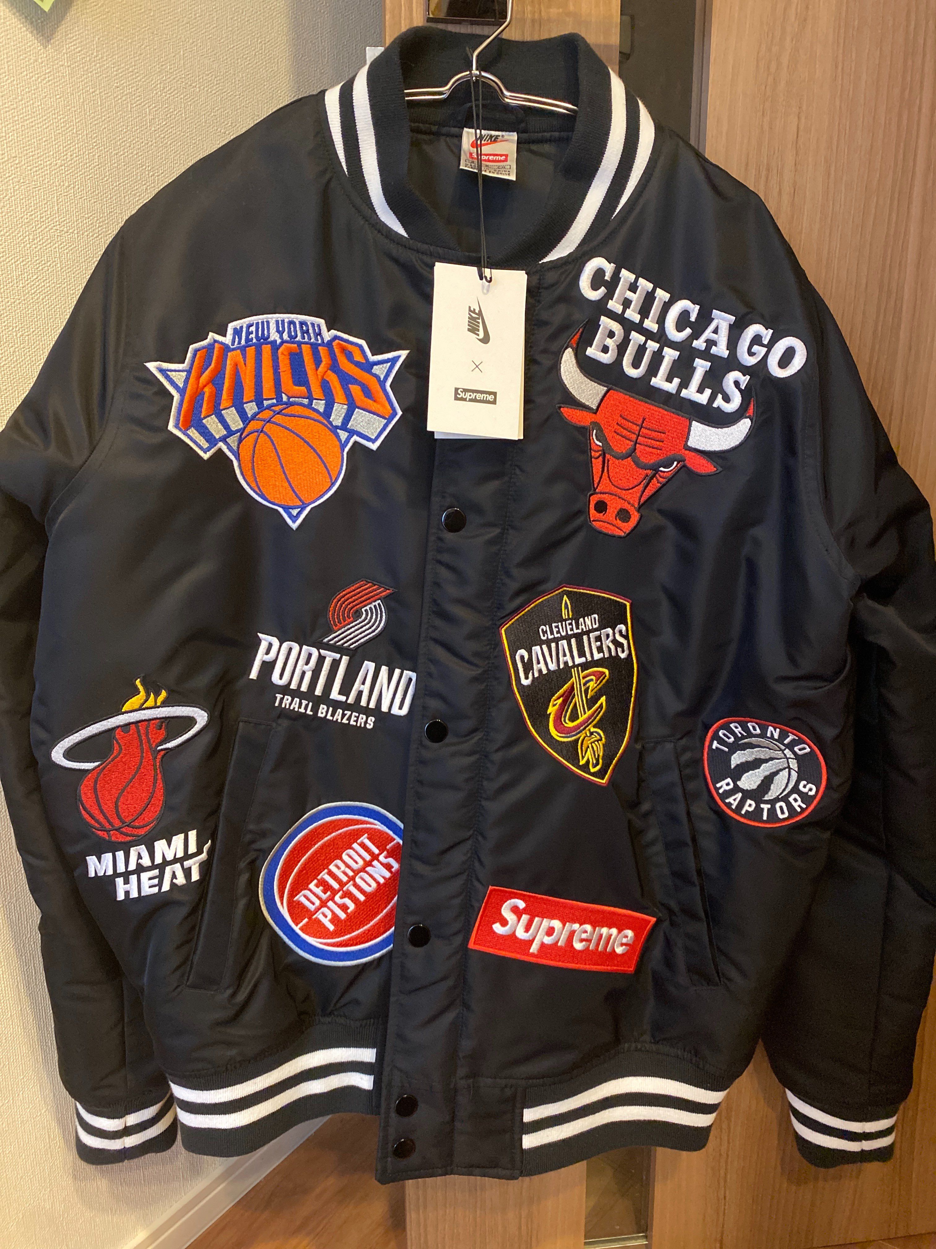 Supreme / Nike®/NBA Teams Warm-Up Jacket "Black"