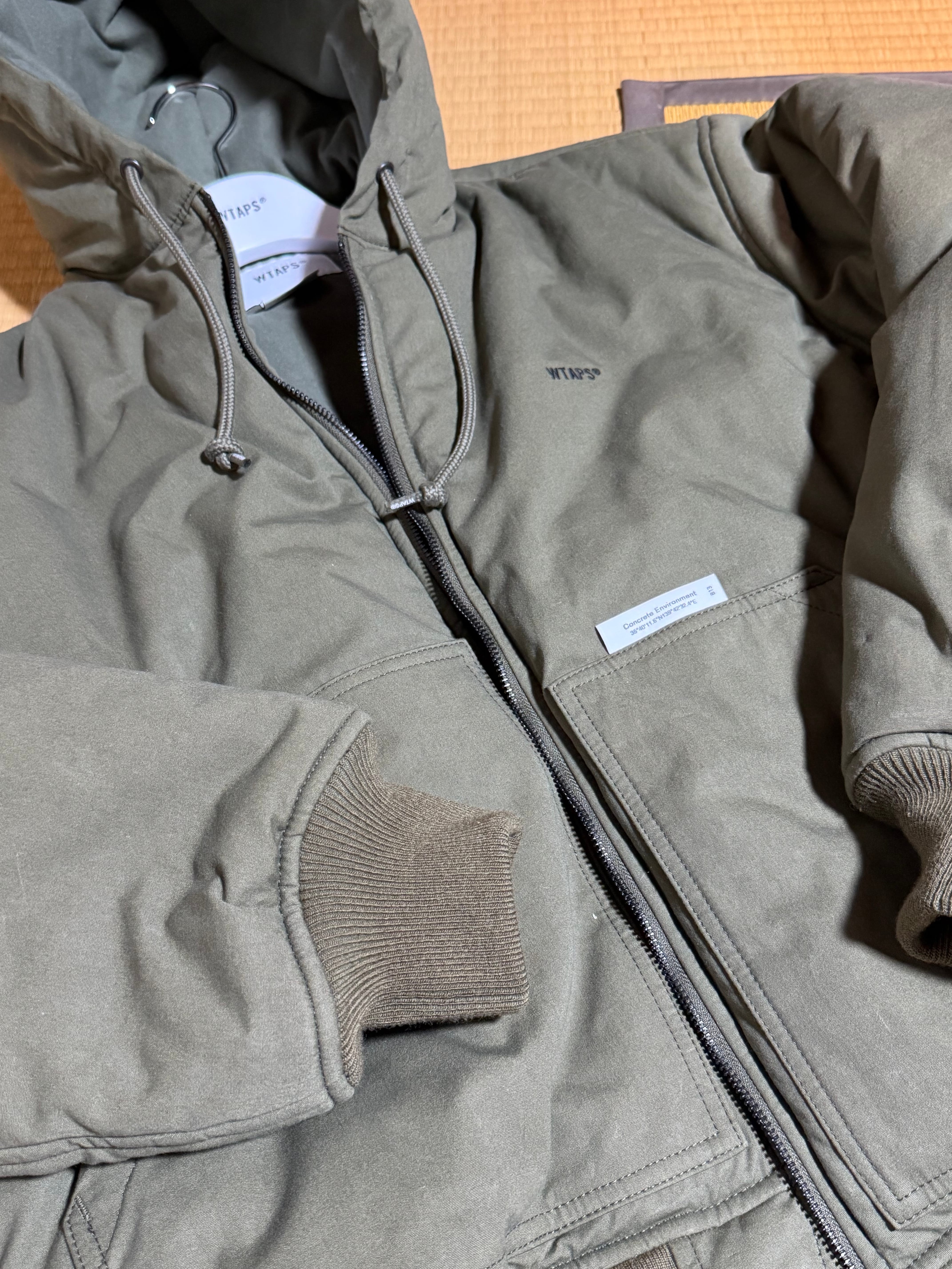 WTAPS Puff D00M / Jacket / Cotton. Weather "Olive Drab"