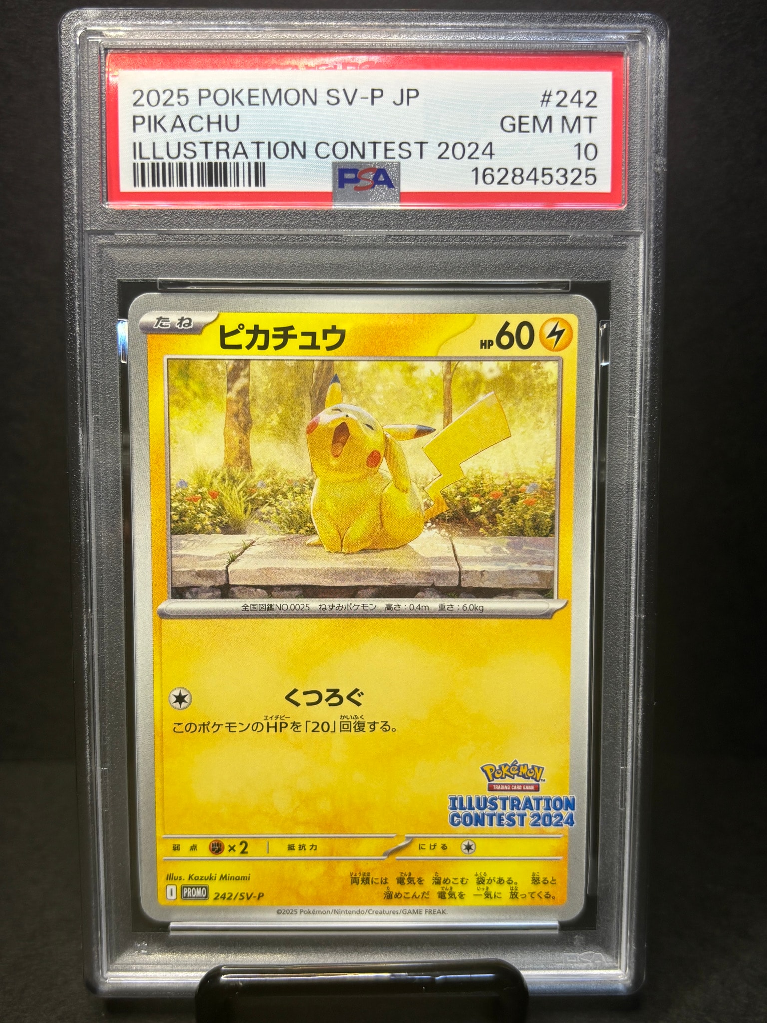 PSA10】ピカチュウ [SV-P 242](プロモカードパック