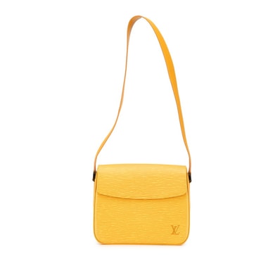 ルイ ヴィトン エピ ビュシ ショルダーバッグ M52209 タッシリイエロー レザー レディース LOUIS VUITTON 【中古】