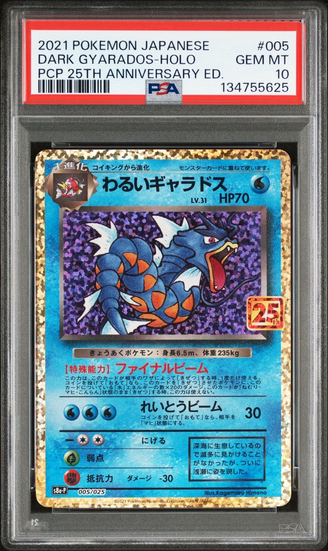 わるいギャラドス: プロモ[S8a-P 005/025](プロモカードパック 25th