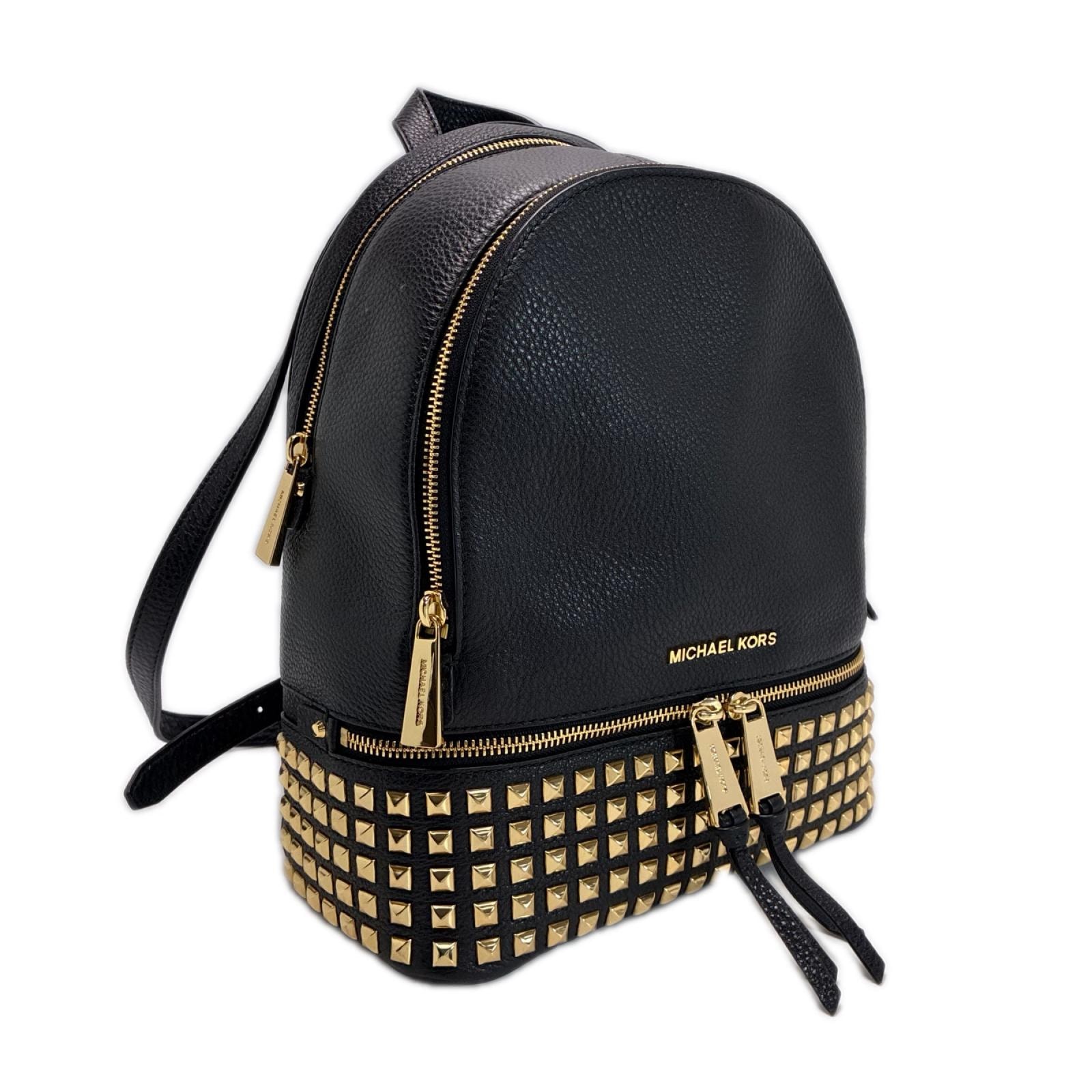 MICHAEL KORS マイケルコース リュック レザー スタッズ ブラック レディース