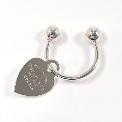 ティファニー キーホルダー リターントゥ ハート タグ シルバー