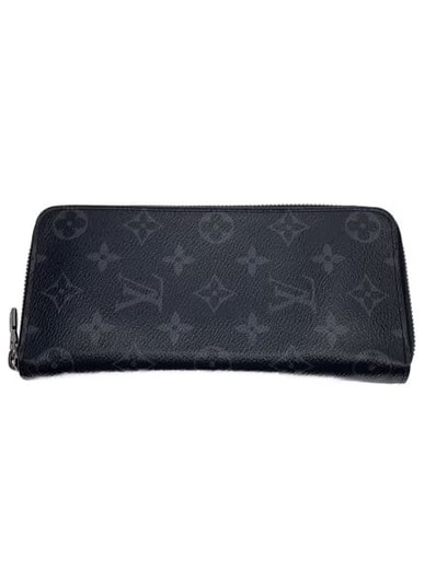 Louis Vuitton Zippy Wallet Vertical Monogram Eclipse